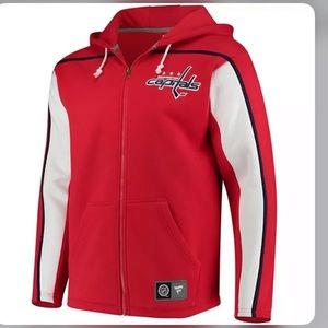 Fanatics Branded WA Capitals Breakaway Full-Zip W.